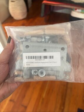 IKEA HEMNES platform bed frame hardware kit
